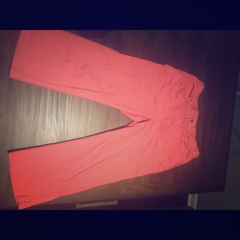 Capri salmon pants